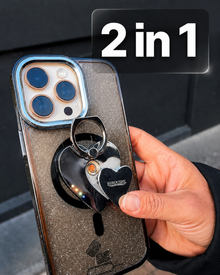 Hibousee Ignite Ring – 2 in 1 telefoonringhouder met ingebouwde elektrische aansteker