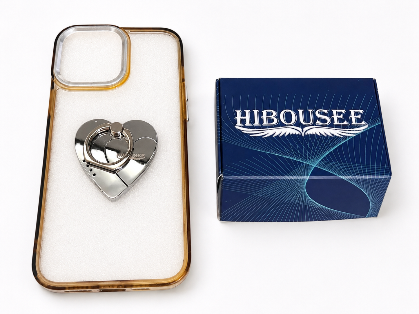 Hibousee Ignite Ring – 2 in 1 telefoonringhouder met ingebouwde elektrische aansteker