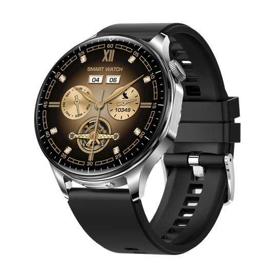 Hibousee Smartwatch with Built-in Earbuds T98