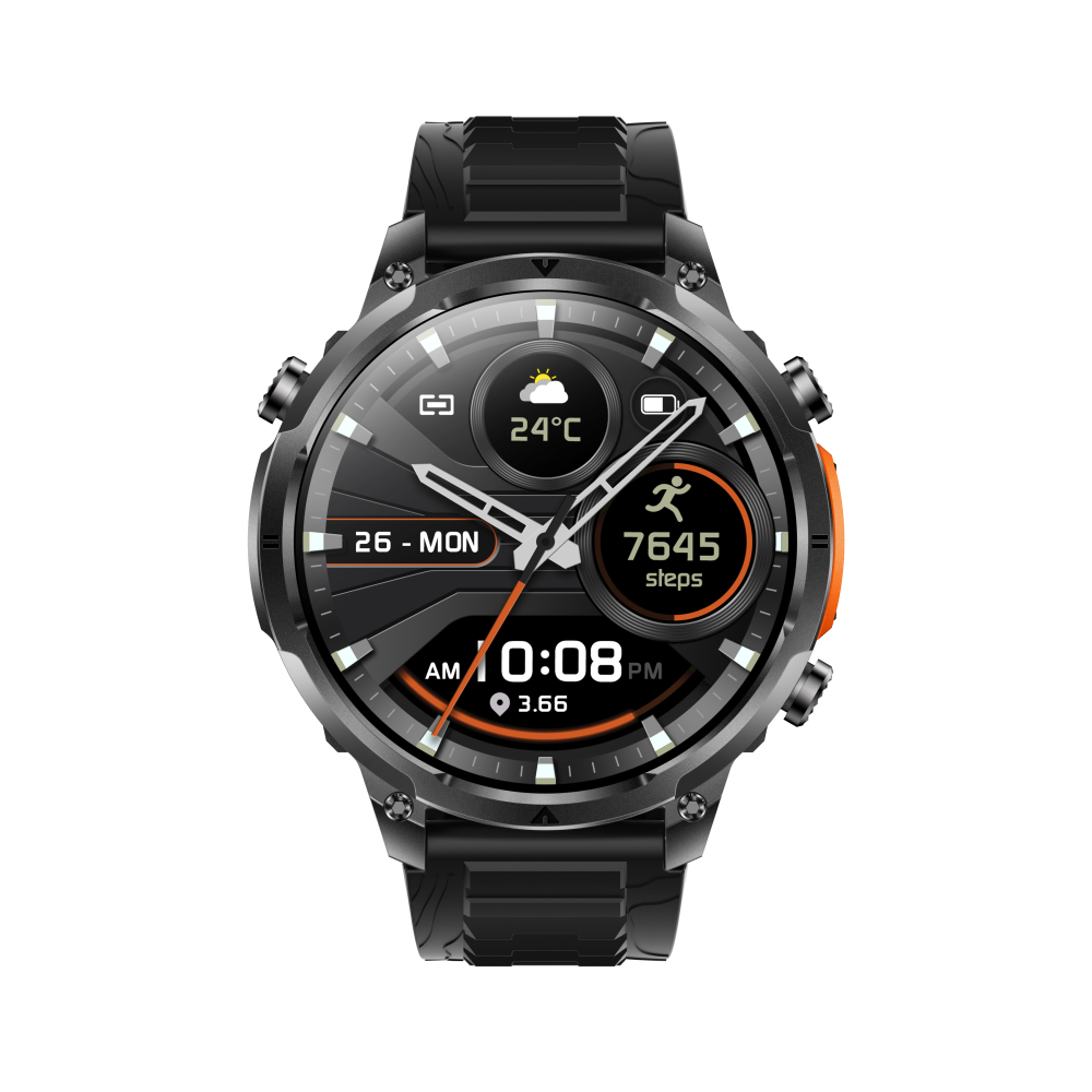 Hibousee Smartwatch MK100 - Advanced Training & Fitness Tracking