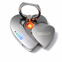 Hibousee Ignite Ring – 2 in 1 telefoonringhouder met ingebouwde elektrische aansteker