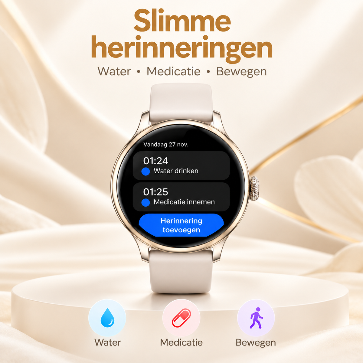 Hibousee 4G Smartwatch with Camera & SIM – Make Calls Without a Phone, AMOLED Display, Fitness & Health Tracker – Compatible with iOS & Android