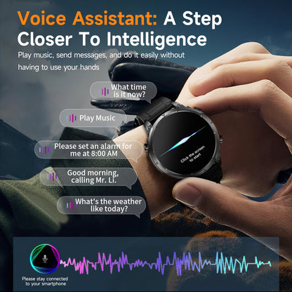 Hibousee Smartwatch MK100 - Advanced Training & Fitness Tracking