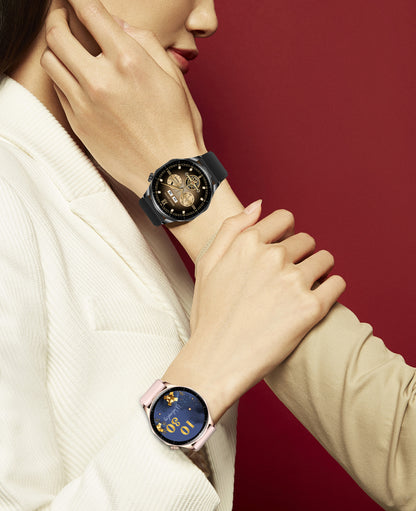 Hibousee Smartwatch with Built-in Earbuds T98